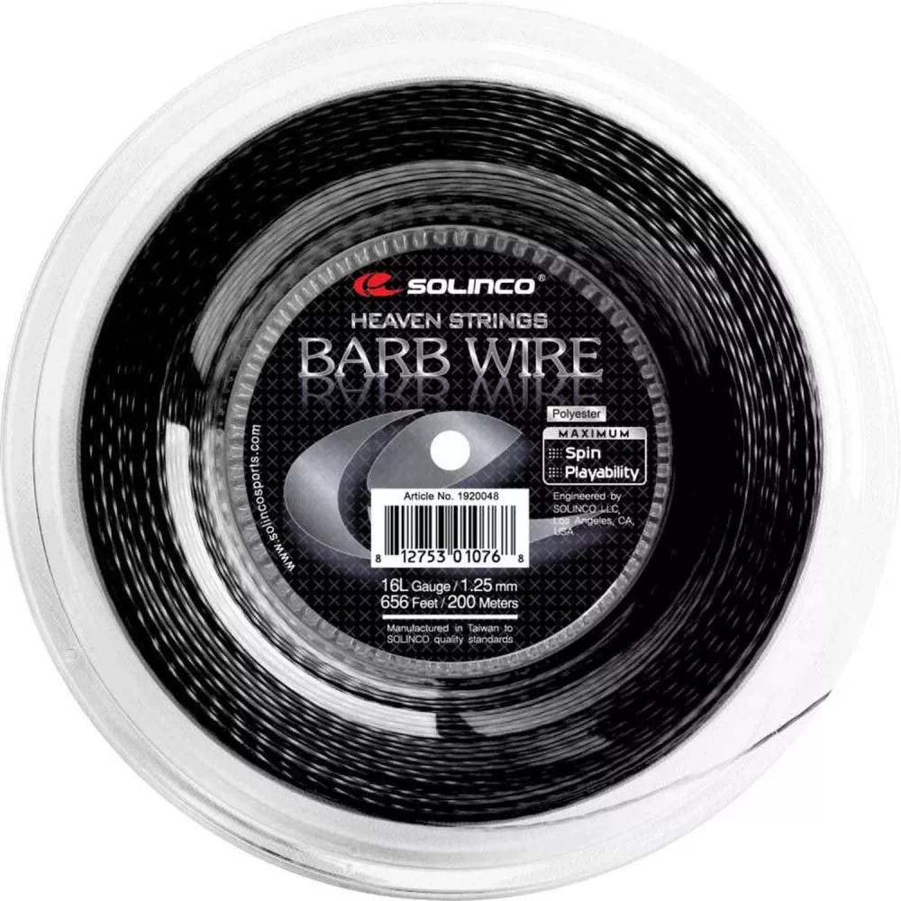 Solinco Barb Wire Saitenrolle 200 m