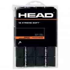 Head Extreme Soft Overgrip Schwarz 12er-Pack