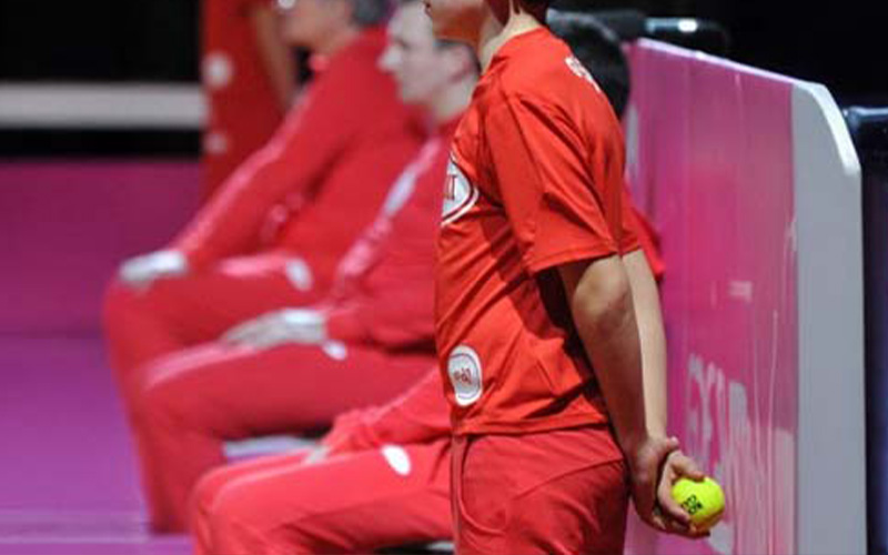 Wie werde ich Ballkind bei einem Tennisturnier?