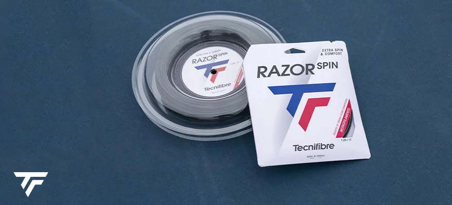 Tecnifibre Aktion: zu jeder Tecnifibre-Saitenrolle ein Razor Spin Saitenset gratis